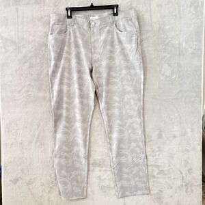 NWT Peter Millar EB66 Brushstroke Camo Five-Pocket Pants Gale Color 40x32 NWT